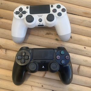 PlayStation and PS4 game controllers